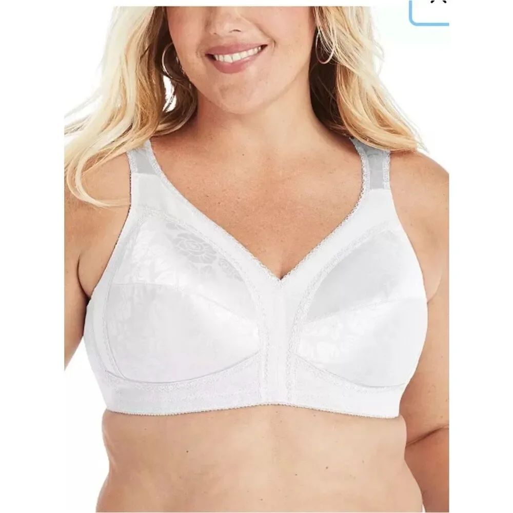 Playtex 18 Hour Ultimate Shoulder Comfort Wireless Bra White 4693